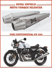 Fit For Royal Enfield Moto Torque Silencer for Continental GT 650 - picture