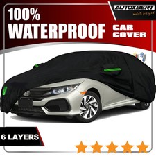 6 Layer CUSTOM FIT For HONDA CIVIC Full Car Cover Outdoor Waterproof 2000-2026 picture