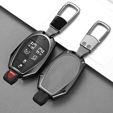 Zinc Alloy Car Remote Key Fob Case Cover Bag Holder For Chrysler Dodge Jeep picture