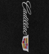 New Black Floor Mats 2020 - 2025 Cadillac CT4  Embroidered Logo  Pick Logo picture