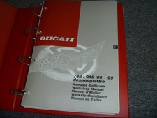 1994-1995 Ducati 916 & 748 Motorcycle Shop Service Repair Workshop Manual   picture