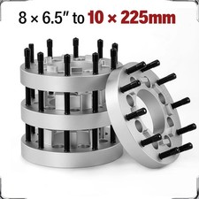 4pcs 8x165MM To 10 x 225MM Hub Centric Wheel Adapter For Chevy GMC Hummer picture