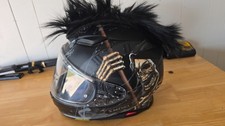 Shoei RF-1400 Helmet Size Large with Grim Reaper Skeleton Graphics picture