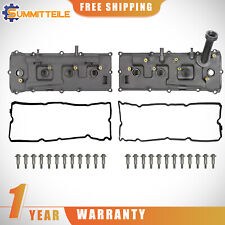 Left & Right Engine Valve Cover w/ Gasket For Nissan Pathfinder Armada Titan New picture