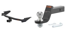 CURT Trailer Hitch Tow Kit 2in Receiver Class 3, Ball Mount, Pin & Clip - 13309 picture