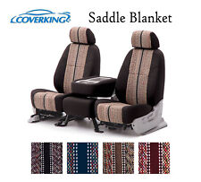 Coverking Custom Seat Covers Saddle Blanket Front Row - 4 Color Options picture