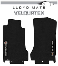 2004-2008 Cadillac XLR Black Lloyd Velourtex Floor Mats Crest XLR Side Logo picture
