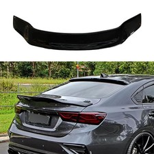 Rear Spoiler Trunk Wing For Kia Forte K3 2019-23 Highkick DuckBill Gloss Black picture