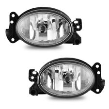 Pair Bumper Fog Lights 2007-2008 For Mercedes Benz Clear Lens Replacement Lamps picture