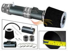 BCP RW GREY For 09-13 Pilot/Ridgeline & 07-13 Odyssey/MDX Air Intake Kit+Filter picture