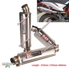 Motorcycle Universal 51mm Exhaust Tips Pipe Muffler DB Killer 310mm 370mm 440mm picture