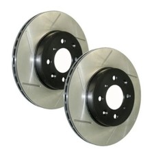 StopTech SportStop Rear Slotted Rotor PAIR BMW 2/3/4 Series 126.34147S 344mm picture