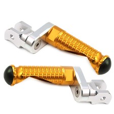 MPRO 1 inch Riser Gold Front Foot Pegs For Suzuki GSXR 600 97 98 99 00 picture