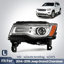 For 2014-2016 Jeep Grand Cherokee Projector HID Headlight w/AFS Left Driver Side picture