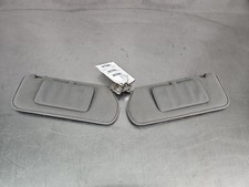 1987-93 Mustang Fox Body Front Sun Visor Pair, Gray - OEM picture