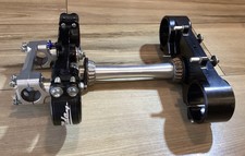21.5 Offset Ride Engineering 2019-2023 kx450 triple clamps KX250 picture