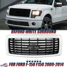 Oxford White For Ford F-150 F150 2009-2014 Harley-Davidson Front Bumper Grille picture