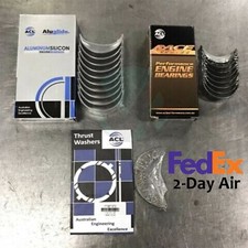 ACL Race Rod & Std Main Thrust Bearings Kit 4B1972H 5M1959A K20A2 K24A1 K24A2 picture