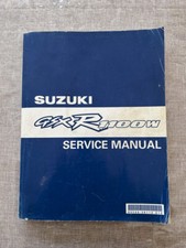 suzuki gsxr1100w service manual 1993-1998 picture