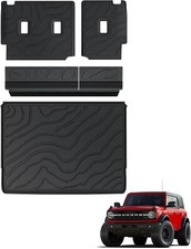 Mabett Seat Back Covers Cargo Liner for Ford Bronco 2022 2023 2024 2025 picture