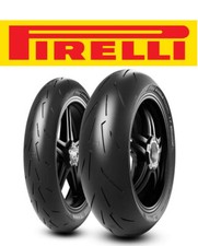 PIRELLI DIABLO ROSSO 4 CORSA 120/70R17 & 190/55R17 TIRE SET KAWASAKI YAMAHA picture