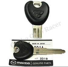 New OEM Mazda Efini RX-7 Key Blank Uncut Spare Genuine JDM FD3S 93-95 92-02 13B picture