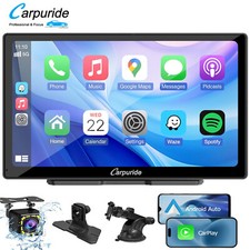 CARPURIDE C98 Wireless 9’’ Apple Carplay Android Auto GPS Navigation Car Stereo picture
