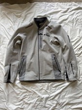 Klim Marrakesh Grey Motorcycle Padded Jacket Size Medium Amazing Condition picture