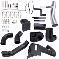 New Low High Mount Snorkel For Jeep Wrangler JK Air Intake 2007 2008-2018 Black picture
