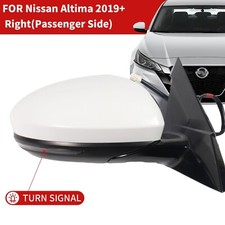 Mirror With Heated Turn Signal Lamp fits 19-24 Nissan Altima Passenge Right Side picture
