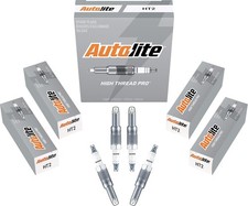 4 pack - Autolite HT2-4PK Platinum High Thread Spark Plug- New never open picture