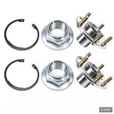 A-Premium 2 x Front Wheel Bearing and Wheel Hub Kit Compatible with Honda Acc.. picture