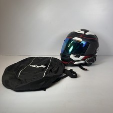 Arai Regent-X Medium Motorcycle Helmet Sena Headset Blue Mirror Visor picture