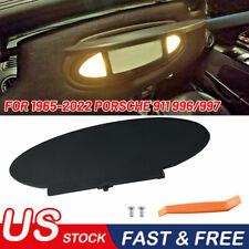 Sun Visor Mirror Cover Black For Porsche 911 996/997 Boxster Cayman 986/987 picture