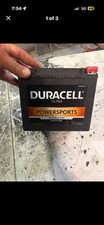 Duracell Ultra 12V Platinum AGM Powersport Battery DURAGM-15 220CCA picture