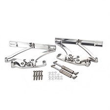 For 1965-1967 Chevelle El Camino Billet Aluminum Hood Hinges Pair picture