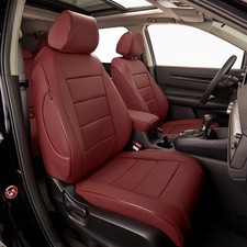 EKR Custom Fit CRV Leather Seat Cover for 2012-2026 CR-V 5-Seat Full Set Protect picture
