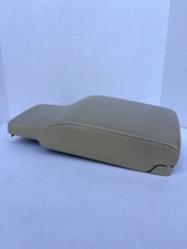 2000-2005 Buick LeSabre Center Console Lid Armrest Beige Tan Leather OEM 13.5 picture