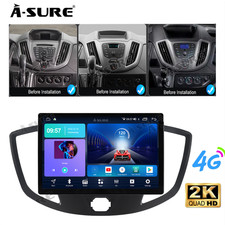 For Ford Transit 150 250 350 Android15 4+64G Car Stereo 13.1'' Tesla Style Radio picture
