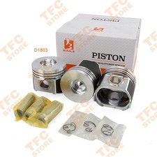 3 Sets Piston Kit With Pin For Kubota D1803 D1803MDI Engine New picture