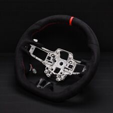 Real Alcantara Sport W/Heated D-Type Steering Wheel 2018-2022 FORD MUSTANG GT picture