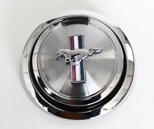 NEW 1967 - 1968 Ford Mustang Deluxe Gas Cap Pop Open Pony Emblem Chrome picture