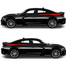 Glossy Red Sport Car Rear Trunk Side Stripe Decal for Dodge Charger 2011-2023 picture