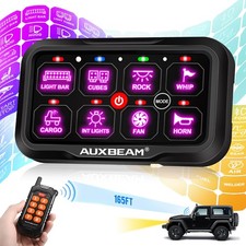 AUXBEAM RC-800 Multifunction 8 Gang RGB Switch Panel with bluetooth Controller picture