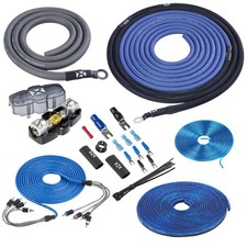 NVX NKIT44 4 Gauge CCA 4-Channel Complete Amp Wiring Kit picture