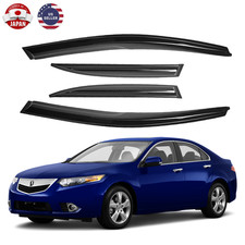 4X For Acura TSX 2009-2014 Sedan Window Visors Rain Guards Deflector picture