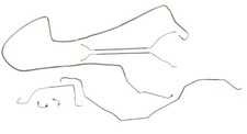 Brake Line Kit In Galfan Coated Steel Fits 1968-72 (see bullet pts for fitment) picture