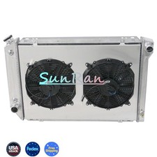 3 Row All Aluminum Radiator+Shroud+12
