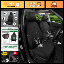 Waterproof Neoprene Car Seat Covers 2 Pack for Dodge Ram 1500 2500 3500 2002-202 picture