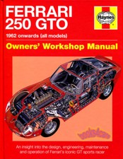FERRARI 250 GTO HAYNES MANUAL BOOK OWNERS WORKSHOP 250GTO HISTORY picture